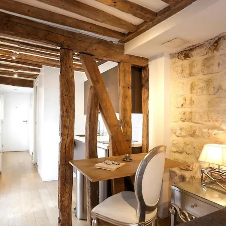Apartamento Habitat Parisien - 1br-1ba - Duplex Louvre Museum *