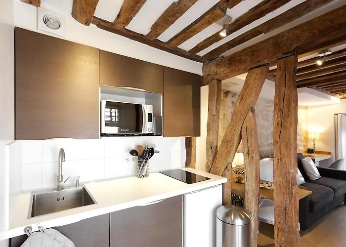 Habitat Parisien - 1br-1ba - Duplex Louvre Museum Apartment