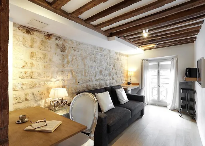 Apartment Habitat Parisien - 1br-1ba - Duplex Louvre Museum *