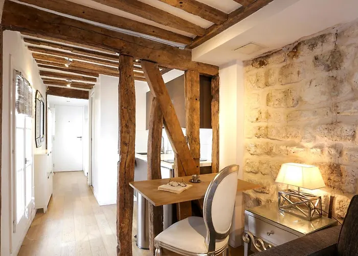 Apartment Habitat Parisien - 1br-1ba - Duplex Louvre Museum *