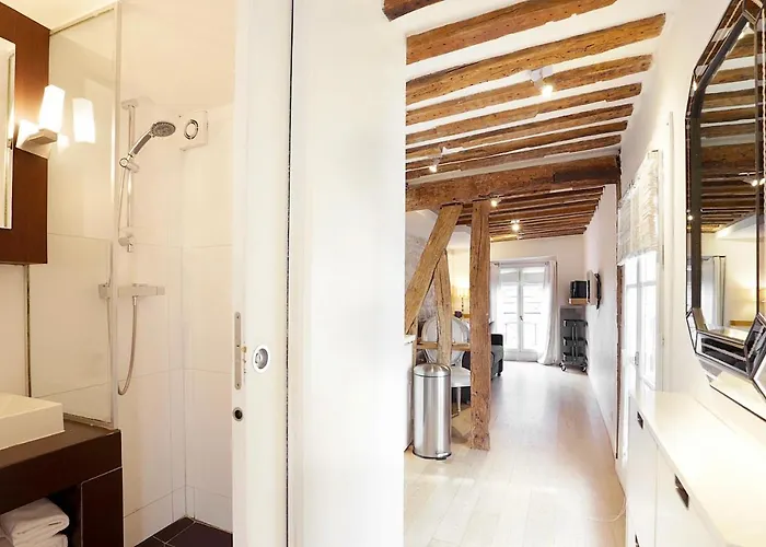 Apartment Habitat Parisien - 1br-1ba - Duplex Louvre Museum *