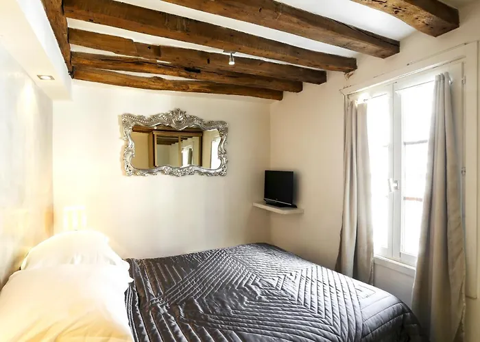 Habitat Parisien - 1br-1ba - Duplex Louvre Museum *