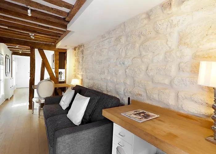 Habitat Parisien - 1br-1ba - Duplex Louvre Museum Apartment Paris