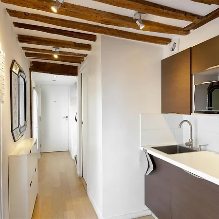 Habitat Parisien - 1br-1ba - Duplex Louvre Museum Parijs
